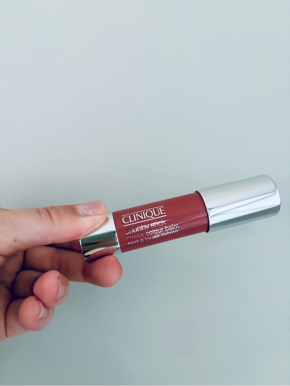 New! Clinique Chubby Stick Cheek Color Balm - Amp’d up apple - Picture 2 of 4